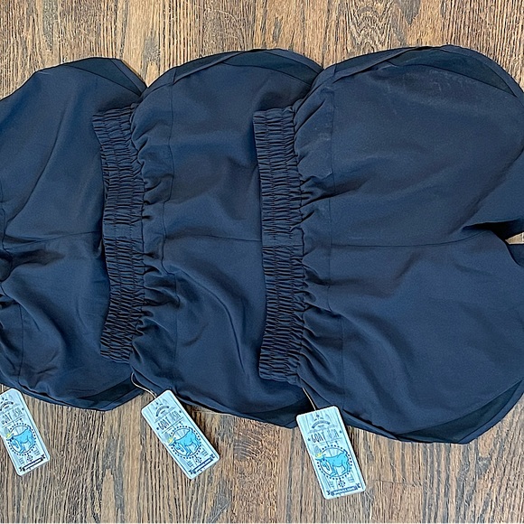 3 Pairs of Brand New Black GOAT USA shorts - Picture 4 of 5